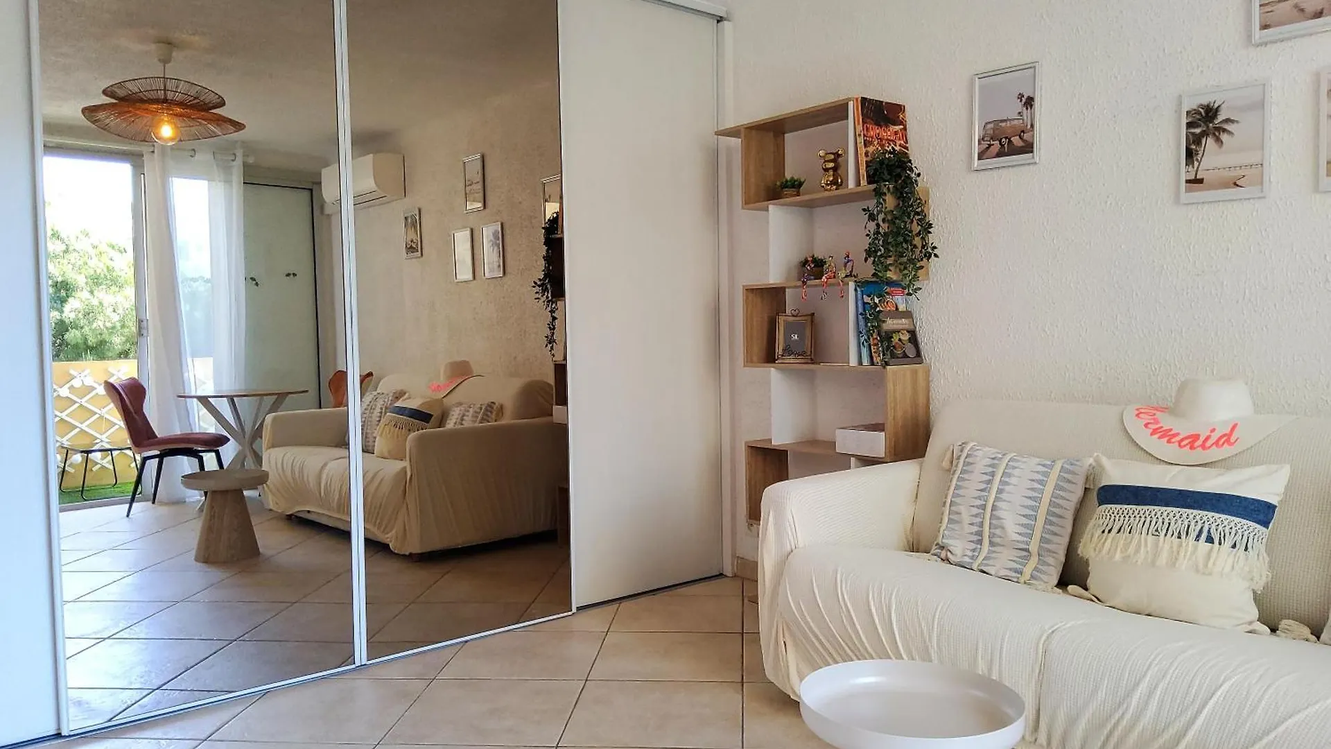 30M2 - Clim - Wifi - 100M Des Plages Fréjus Apartmán